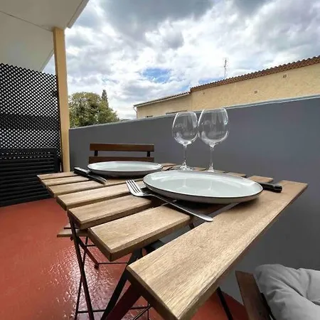 Apartment Beaux Arts Avec Clim Et Terrasse